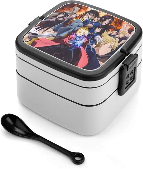 full metal alchemist bento lunch box|Amazon.co.jp: Fullmetal Alchemist (1) Bento Box, 2.